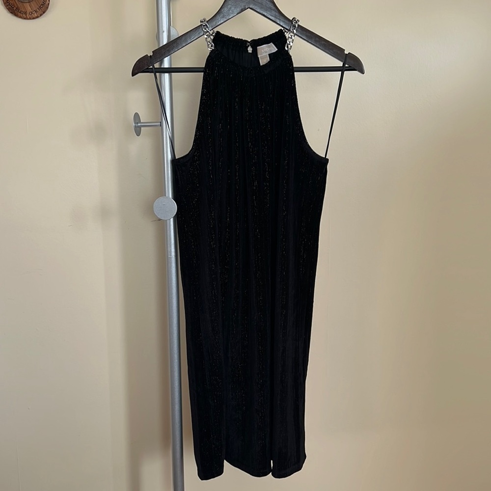 Michael Kors dress with silver chain detail